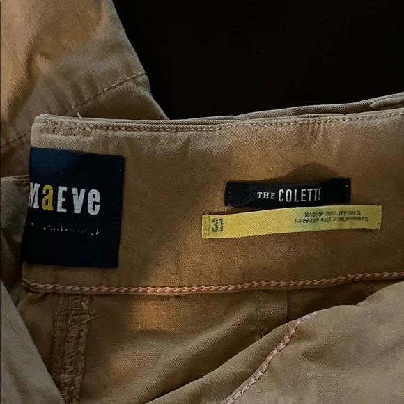 Anthropology Maeve Cropped Colette Pant - Picture 2 of 3